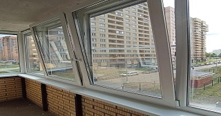 Остекление балкона Снежинск цена от 9891 руб. м/п. за 50 часов