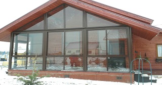 Остекление веранды Снежинск, цена от 9891 руб.
